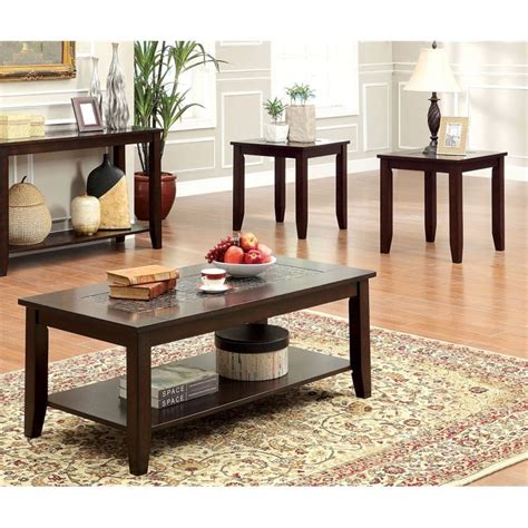 Closeouts 3 Piece Wood Coffee Tables